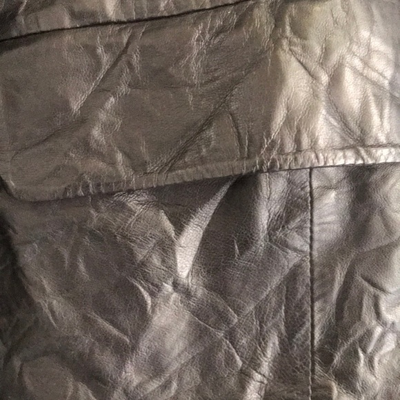 Zadig creased effect leather jacket - Picture 5 of 5
